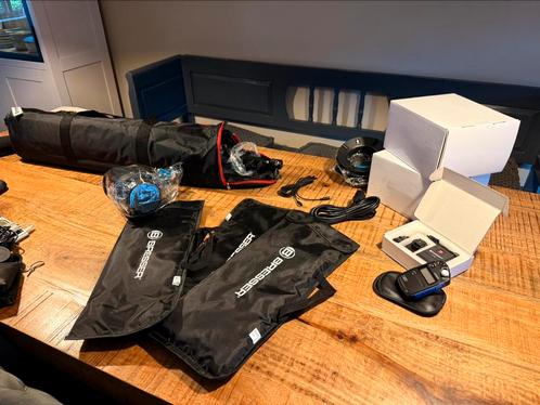 Bresser BRT210B set, Audio, Tv en Foto, Fotografie | Flitsers, Zo goed als nieuw, Overige merken, Ophalen of Verzenden