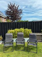 Euro Trail (camping)stoelen, 3 stuks, Caravans en Kamperen, Kampeermeubelen, Ophalen, Zo goed als nieuw, Campingstoel