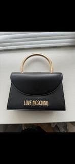 Love Moschino Zwarte Handtas, Sieraden, Tassen en Uiterlijk, Tassen | Damestassen, Ophalen of Verzenden, Gebruikt, Zwart, Handtas