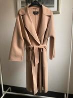 Max Mara Weekend scheerwol mantel - Maat 40 - Camel/Beige, Ophalen of Verzenden, Zo goed als nieuw, Maat 38/40 (M), Beige