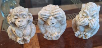 Horen, Zien en Zwijgen Beeldjes Set beschikbaar voor biedingen