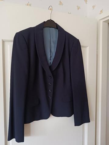 Donker blauw wollen Laura Ashley jasje beschikbaar voor biedingen