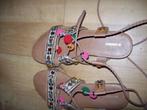 Ibiza Wikkel sandalen met bolletjes 40/41 Graceland, Overige kleuren, Zo goed als nieuw, Graceland, Sandalen of Muiltjes