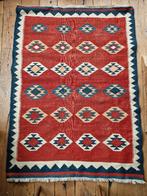 Vintage Kelim vloerkleed., Huis en Inrichting, Stoffering | Tapijten en Kleden, Gebruikt, 100 tot 150 cm, 200 cm of meer, Ophalen of Verzenden