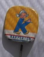 Pin - KARPERTON, Ophalen, Zo goed als nieuw, Merk, Speldje of Pin