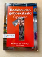 Boekhouden geboekstaafd 1 - Opgaven, Ophalen of Verzenden, Beta, Zo goed als nieuw, Overige niveaus