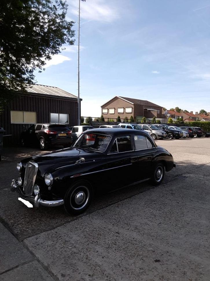 Te koop, leuke klassieker: Wolseley!, Auto's, Overige Auto's, Particulier, Benzine, Sedan, Handgeschakeld, Zwart, Overige kleuren