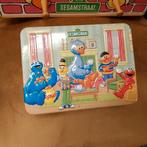 Vintage Sesamstraat Pickwick Theeblik zie foto's, Verzamelen, Ophalen of Verzenden, Zo goed als nieuw, Koek(jes), Pickwick