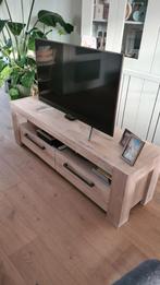 Eikenhouten televisiemeubel 156x45cm, Huis en Inrichting, Ophalen, 25 tot 50 cm, Minder dan 100 cm