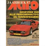 Autovisie Jaarboek 1987 #1 Nederlands, Gelezen, Overige merken, Ophalen of Verzenden