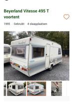 Caravancompleet v Beyerland Vitesse 495T voortent+luifel, Caravans en Kamperen, Standaardzit, 750 - 1000 kg, Particulier, Schokbreker