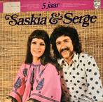 Vinyl / LP Saskia & Serge - 5 jaar, Ophalen of Verzenden, 1960 tot 1980, Gebruikt, 12 inch
