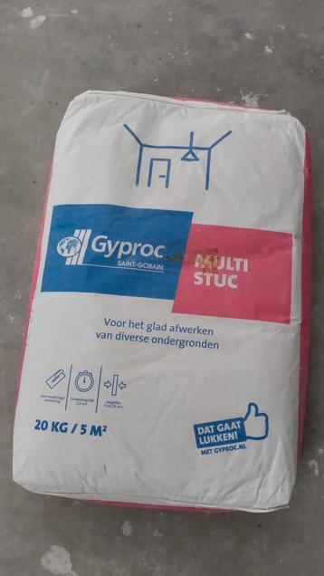 Gyproc Multi Stuc gips 1 zak / 20kg / 5m2 beschikbaar voor biedingen
