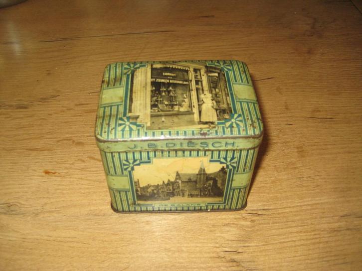 blikje afbeeldingen middelburg (vlgn 4) - jb diesch, Verzamelen, Blikken, Zo goed als nieuw, Overige, Ophalen of Verzenden