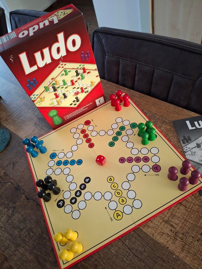 Ludo mens erger je niet grote versie, Ophalen of Verzenden