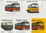 STICKERS BUSSEN OPENBAAR VERVOER BUSMUSEUM MUSA VETERAANBUS, Verzamelen, Stickers, Ophalen of Verzenden, Nieuw, Overige typen