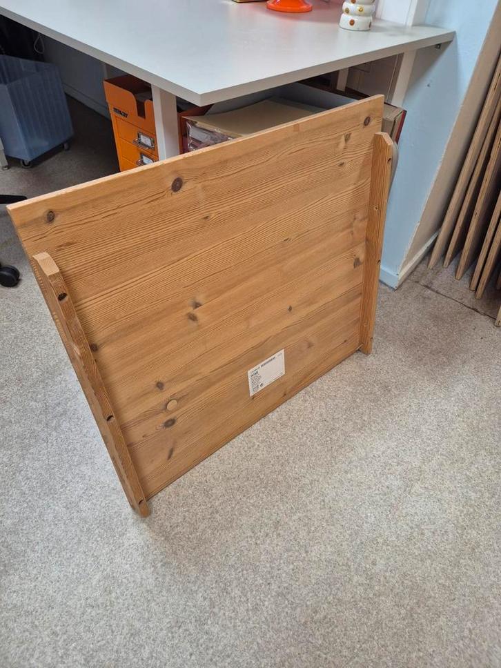 IVAR ikea bureaublad werkblad grenen hout onbehandeld, Huis en Inrichting, Bureaus, Gebruikt, Bureau, Ophalen