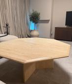 Salon tafel Italiaans travertin 100 cm, Huis en Inrichting, Tafels | Eettafels, Ophalen, 100 tot 150 cm, 50 tot 100 cm
