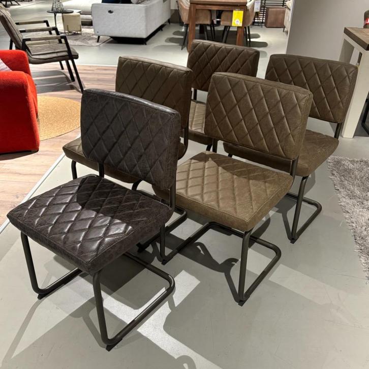 Eetkamerstoel Orneta Profijt Meubel, Huis en Inrichting, Stoelen, Zo goed als nieuw, Vijf, Zes of meer stoelen, Stof, Ophalen of Verzenden