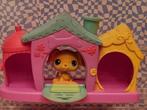 Littlest Pet shop LPS Hasbro hond met huis, Ophalen of Verzenden, Gebruikt