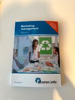 Marketingmanagement Theorieboek, Ophalen of Verzenden, Zo goed als nieuw, Economie en Marketing
