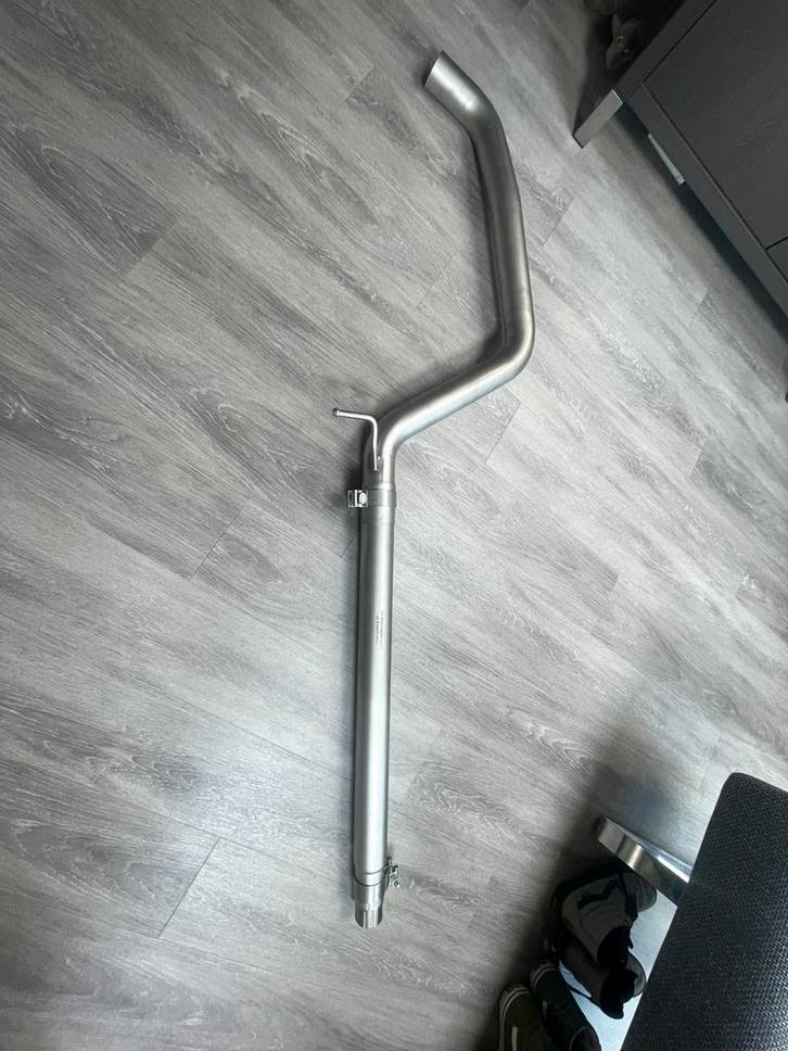 Remus uitlaat Audi A3 8V en Golf7 Racing buis ipv voordemper, Auto-onderdelen, Uitlaatsystemen, Audi, Volkswagen, Nieuw, Ophalen