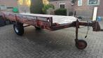 Landbouw wagen, platte wagen, balenwagen, Ophalen, Transport