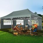 Waterdichte Kwaliteits Pop-Up-Tent. Vouwtent 3x6m. Antraciet, Ophalen of Verzenden, Nieuw, Partytent, Opvouwbaar