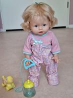 Vtech pratende en lopende pop Lisa, Kinderen en Baby's, Speelgoed | Poppen, Ophalen of Verzenden, Zo goed als nieuw, Babypop