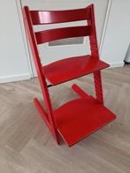 Rode Stokke triptrap stoel, Kinderen en Baby's, Kinderstoelen, Ophalen, Gebruikt, Meegroeistoel, Aanschuifbaar