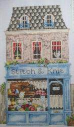 Borduurpatroon  Poppenhuis / winkel   nr 9747, Verzenden, Nieuw, Handborduren, Patroon