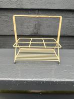 Vintage flessenrek voor 6 flessen uit de jaren 50 / 60., Antiek en Kunst, Ophalen of Verzenden