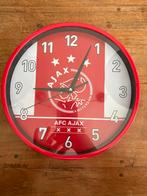 Ajax Amsterdam Klok, Huis en Inrichting, Woonaccessoires | Klokken, Ophalen, Zo goed als nieuw, Analoog, Wandklok