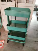 Groene raskog ikea trolley, Ophalen, Gebruikt