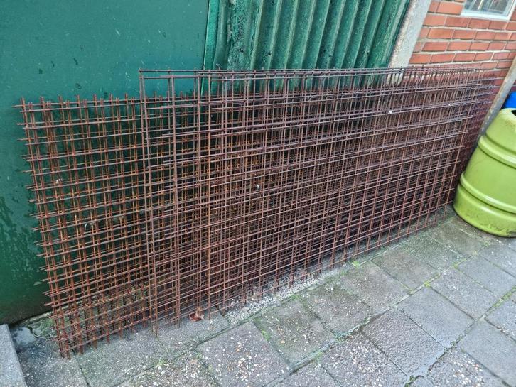 Partij betongaas - beton gaas draadmatten hekwerk 1m x 10.3m, Tuin en Terras, Gaas en Draad, Zo goed als nieuw, Gaas, 10 tot 20 meter