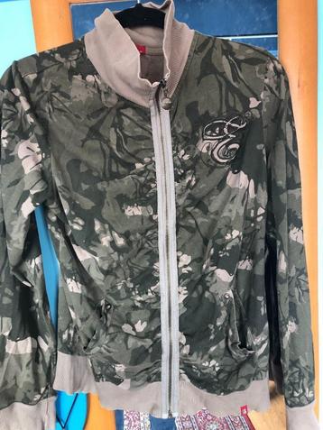 stoer camouflage tricot zomervestje ECD 40/42 nieuw beschikbaar voor biedingen
