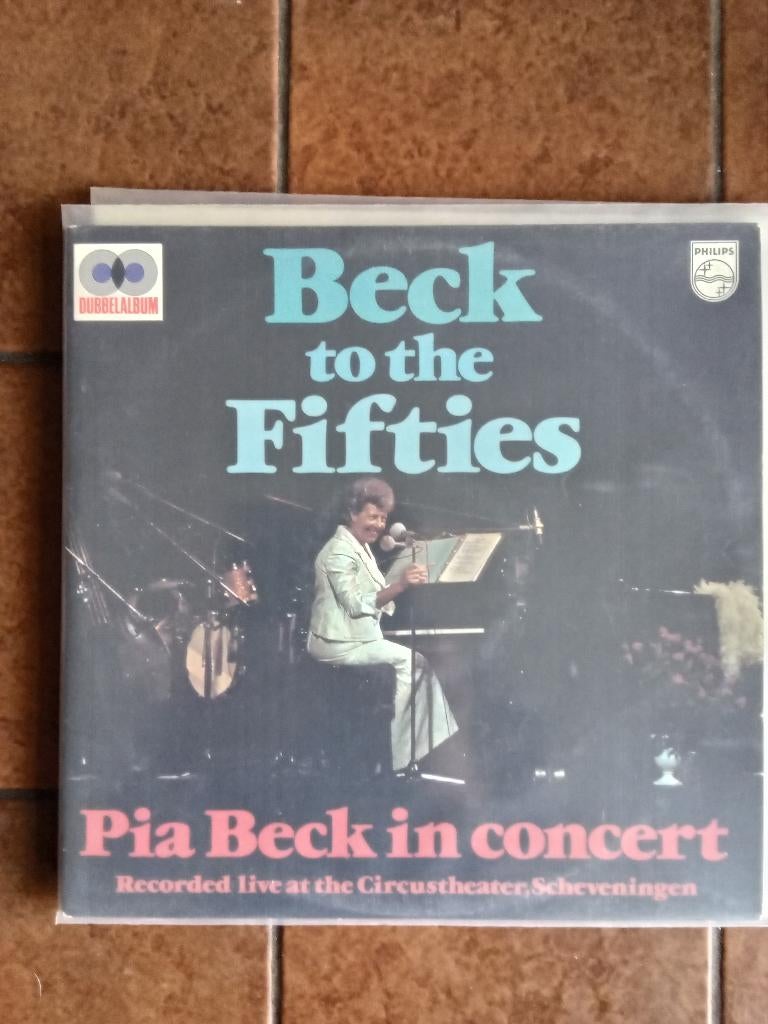 2 LP Pia Beck, 1960 tot 1980, Ophalen of Verzenden, Zo goed als nieuw, 12 inch