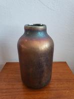 Vaas olie glas, Huis en Inrichting, Woonaccessoires | Vazen, Overige kleuren, Ophalen of Verzenden, Minder dan 50 cm, Glas
