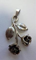 Rozenhangertje Teka, Theodor Klotz (7272-767), Sieraden, Tassen en Uiterlijk, Ophalen, Zo goed als nieuw, Zilver, Bloem of Plant