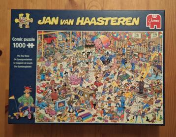 Puzzel Jan van Haasteren, De Speelgoedwinkel, 1000 Stukjes beschikbaar voor biedingen