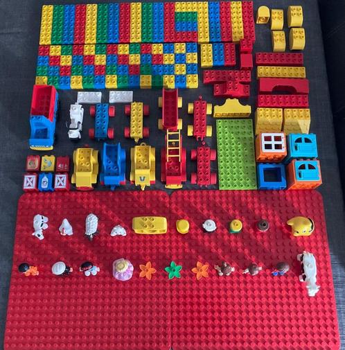 Lego Duplo Poppetjes Dieren Grondplaten en meer, Kinderen en Baby's, Speelgoed | Duplo en Lego, Gebruikt, Duplo, Losse stenen