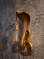 Wandlamp Snake antiek brons, Ophalen, Zo goed als nieuw