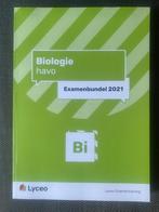 Examenbundel HAVO Biologie. 2021. Lyceo Examentraining., Boeken, Schoolboeken, Lyceo, Biologie, HAVO, Ophalen of Verzenden