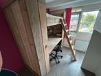 Hoogslaper met bureau - nette staat!, Huis en Inrichting, Ophalen, Eenpersoons, Zo goed als nieuw, 200 cm