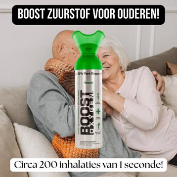 Boost 3 Pack Zuivere Zuurstof, ook voor Ouderen! beschikbaar voor biedingen
