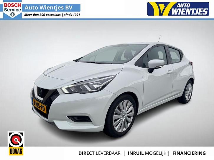 Nissan Micra 1.0 IG-T | Acenta 5-Drs | Airco | Cruise | Carp, Auto's, Nissan, Bedrijf, Te koop, Micra, ABS, Airbags, Airconditioning