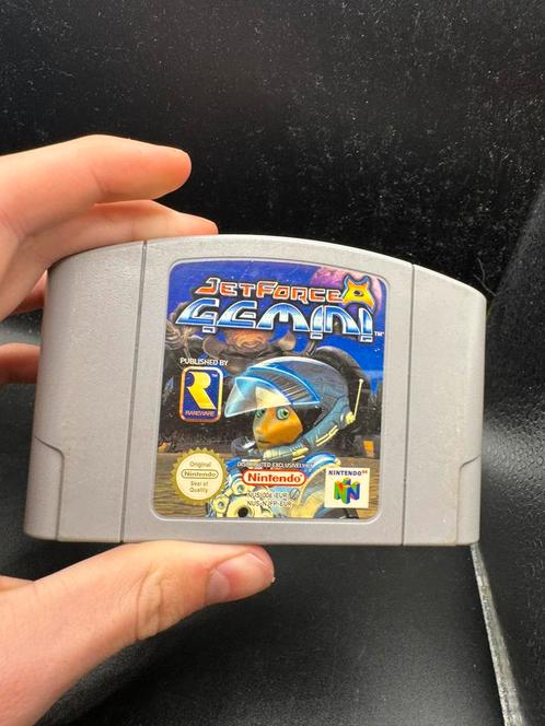 Jetforce n64 gemini, Spelcomputers en Games, Games | Nintendo 64, Zo goed als nieuw, 1 speler, Vanaf 3 jaar, Ophalen of Verzenden