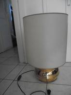 TAFEL LAMP DE GOUDE BOL, Gebruikt, Vintage, Ophalen of Verzenden, 75 cm of meer
