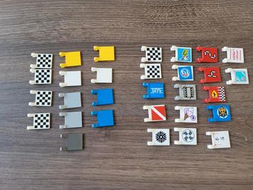 Mix 8, Diverse lego vlaggetjes. Vlaggen. beschikbaar voor biedingen
