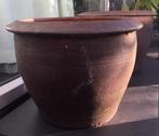 Luxe kwaliteit terracotta stevige dubbelgebakken bloempotten, Rond, Ophalen of Verzenden, Zo goed als nieuw, Balkon